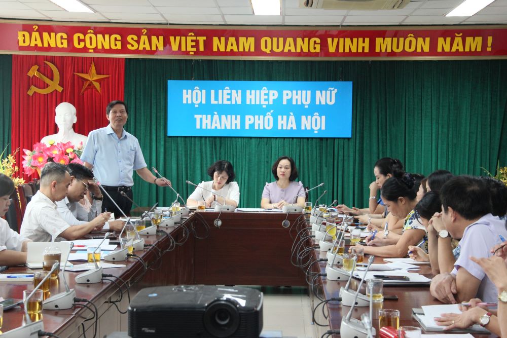 Hội LHPN Hà Nội: Triển khai hoạt động truyền thông sức khỏe sinh sản cho phụ nữ trong năm 2024 - ảnh 2
