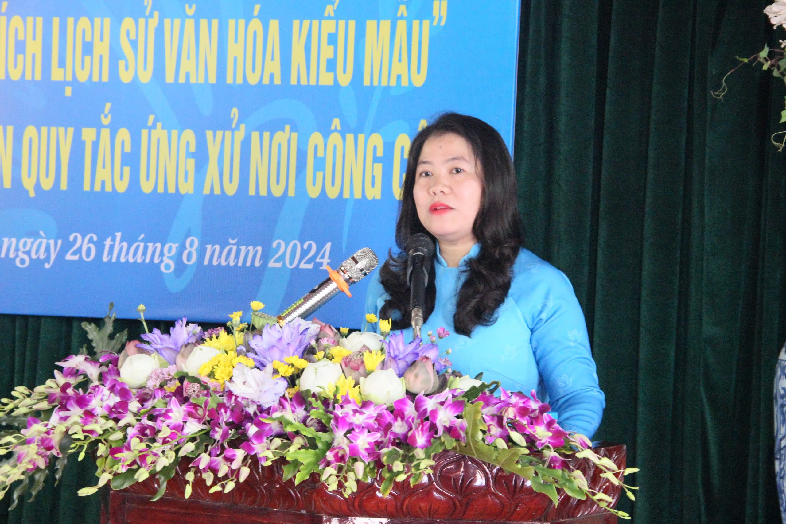 Phụ nữ Tây Hồ chung tay thực hiện quy tắc ứng xử tại khu di tích lịch sử - ảnh 6