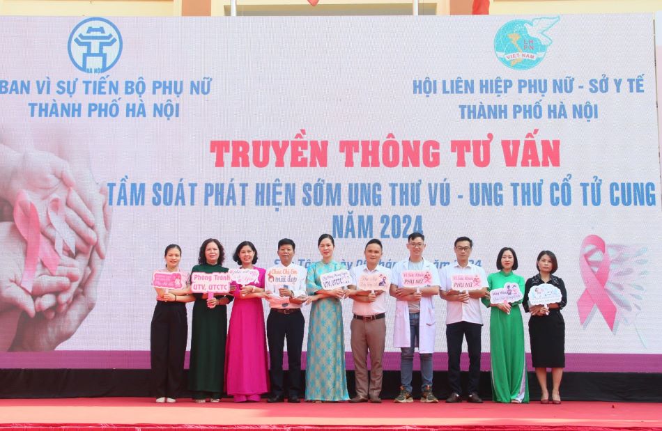 Truyền thông phòng ngừa ung thư vú, ung thư cổ tử cung cho phụ nữ Sơn Tây, Ba Vì - ảnh 3