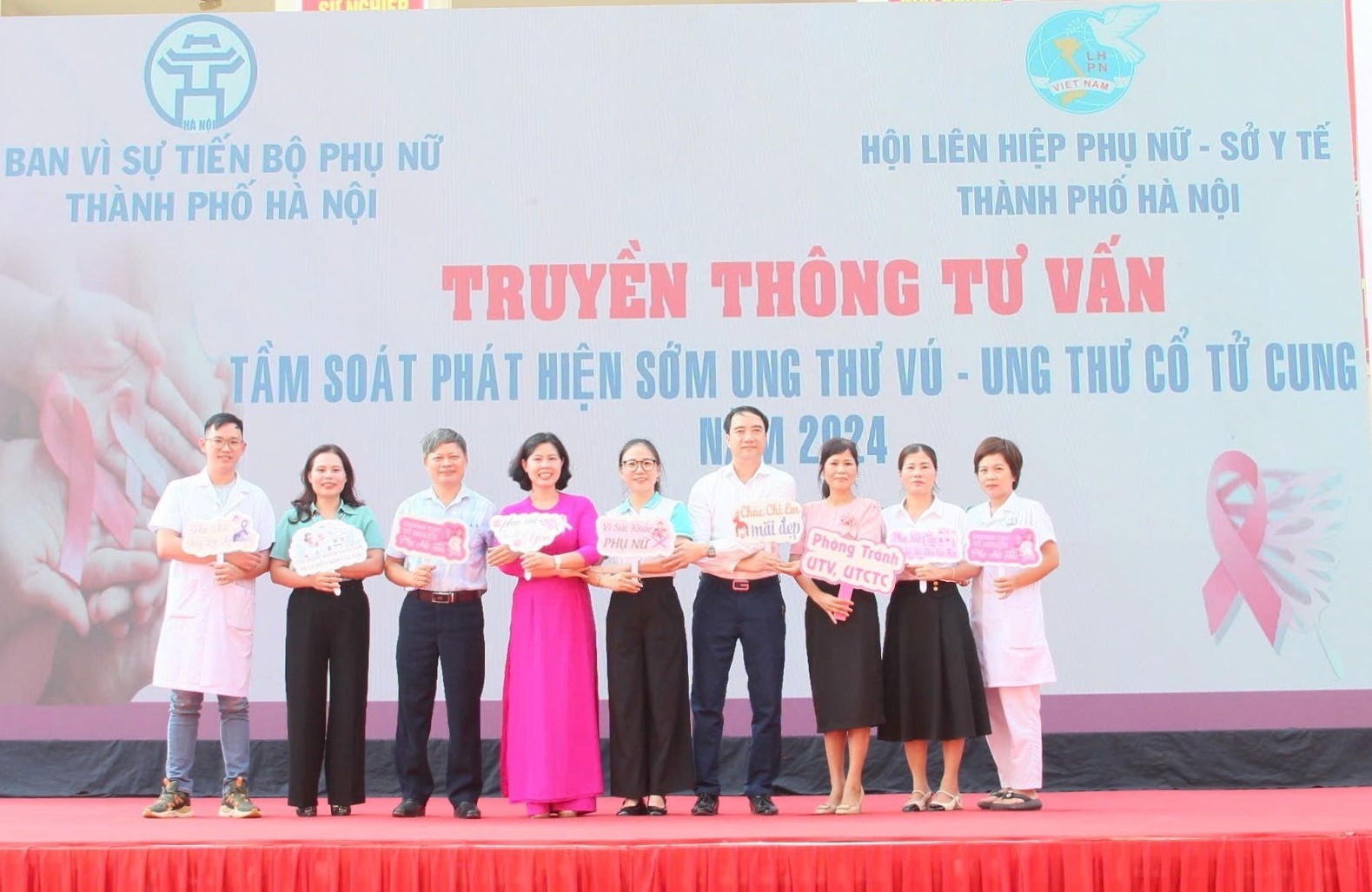 Truyền thông phòng ngừa ung thư vú, ung thư cổ tử cung cho phụ nữ Sơn Tây, Ba Vì - ảnh 4