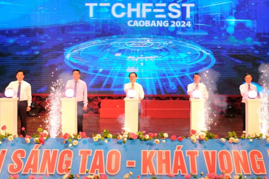 Techfest Cao Bằng 2024: “Suối nguồn sáng tạo, khát vọng non sông” - ảnh 1