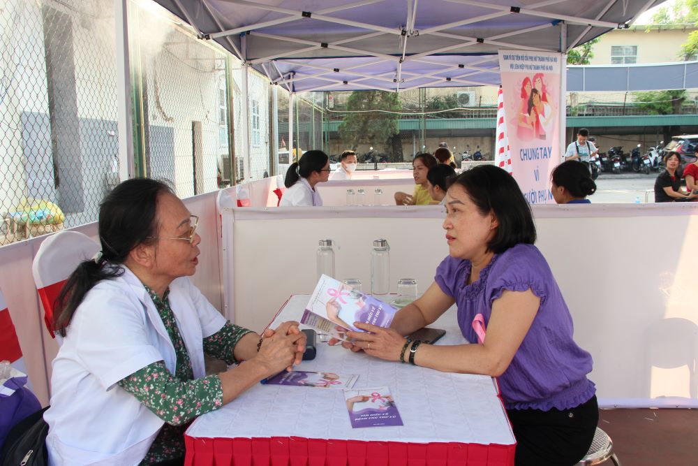 Truyền thông phòng ngừa ung thư ở nữ giới cho công đoàn viên ngành giao thông vận tải Hà Nội - ảnh 4