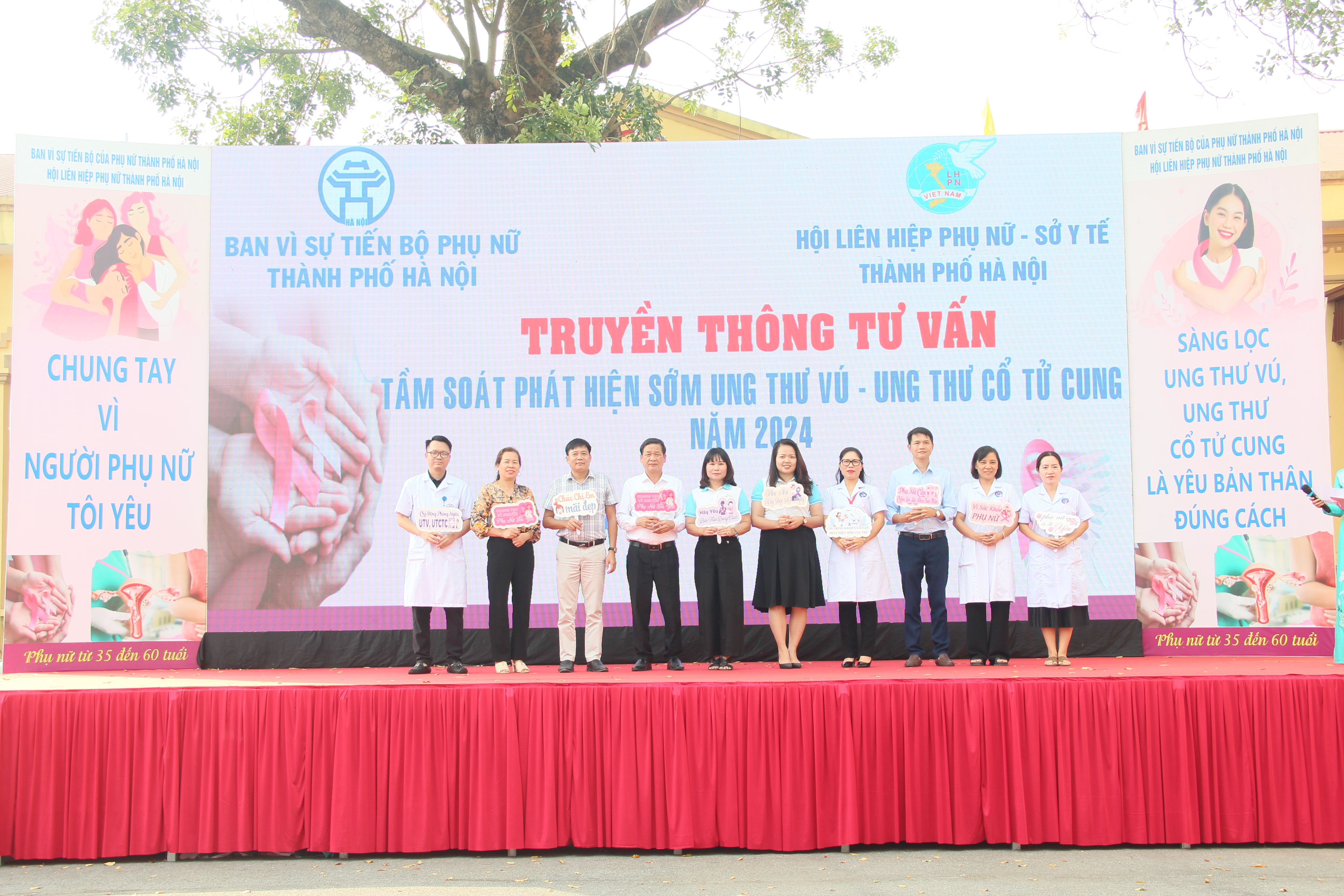 Truyền thông kiến thức về ung thư cho phụ nữ tại huyện Ứng Hòa, Hà Nội - ảnh 2
