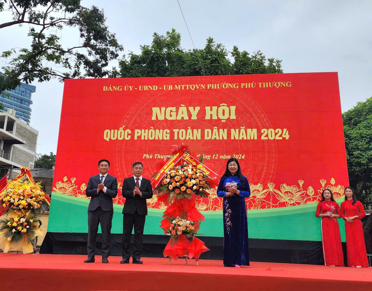 Phường Phú Thượng (quận Tây Hồ): Xây dựng nền Quốc phòng toàn dân một cách tích cực, hiệu quả - ảnh 1