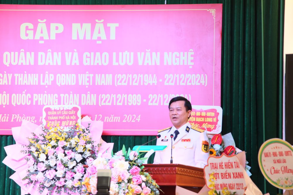 Lữ đoàn Đặc công Hải quân 126: Gặp mặt đoàn kết quân dân và giao lưu văn nghệ cùng các đơn vị kết nghĩa - ảnh 3