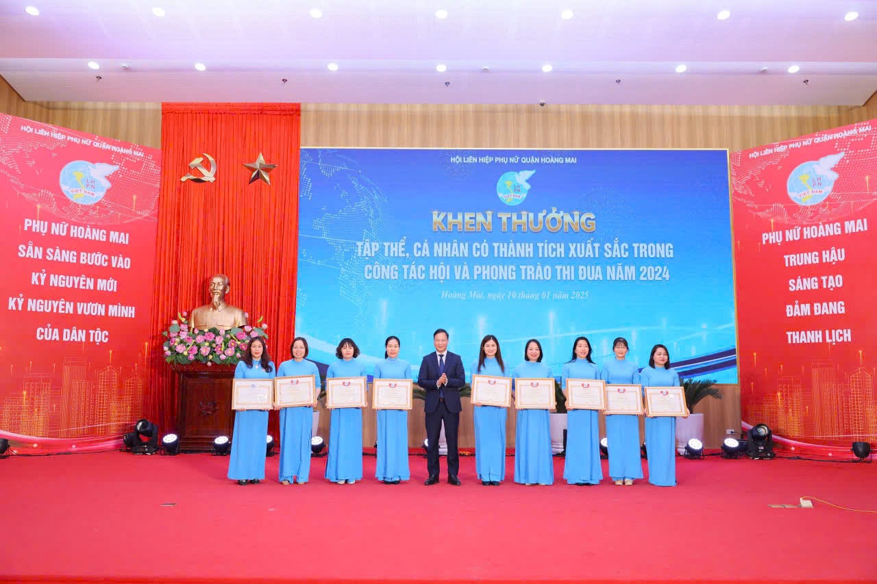 Hội Liên hiệp Phụ nữ Quận Hoàng Mai: Hoàn thành xuất sắc nhiệm vụ trọng tâm năm 2024 - ảnh 3
