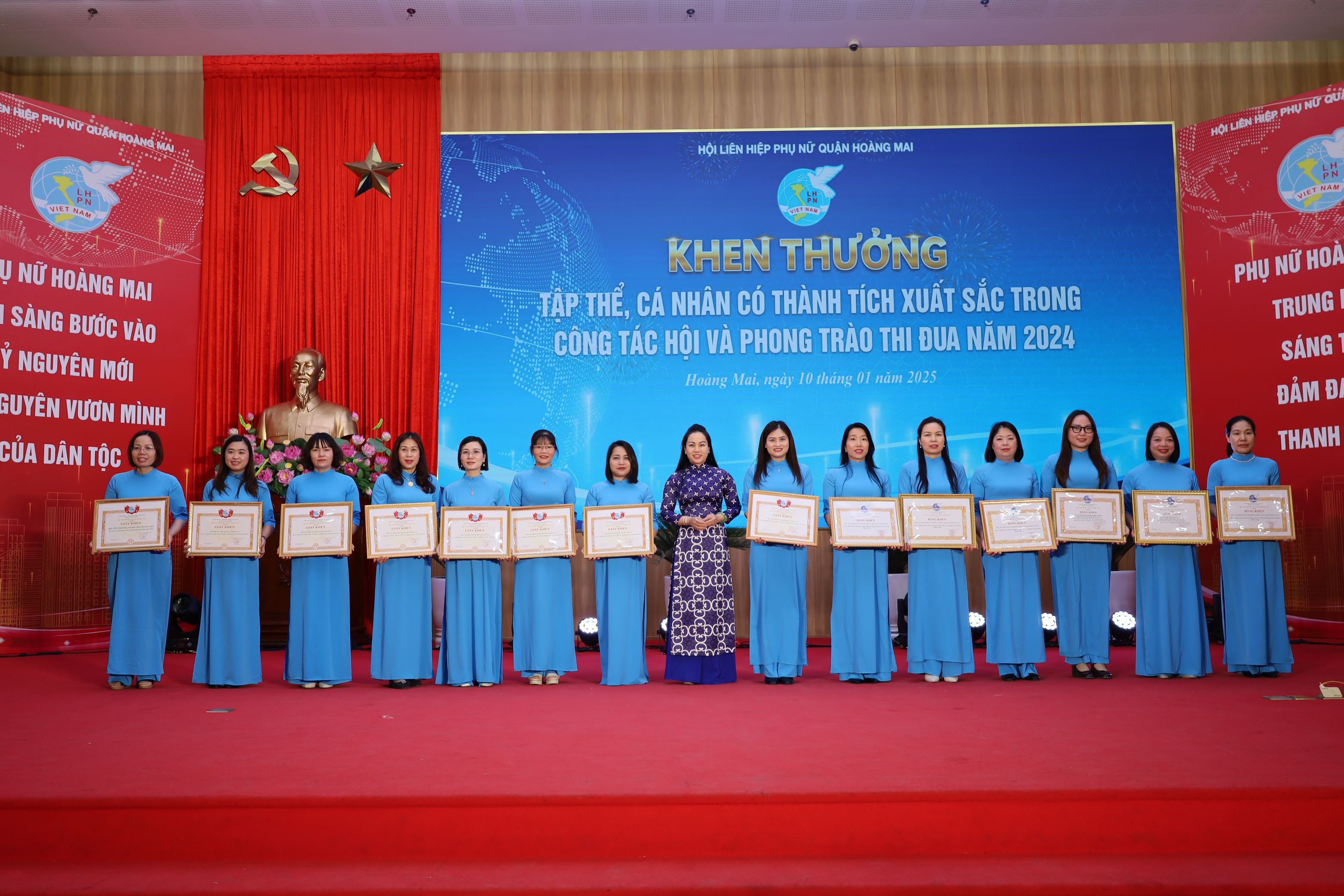 Hội Liên hiệp Phụ nữ Quận Hoàng Mai: Hoàn thành xuất sắc nhiệm vụ trọng tâm năm 2024 - ảnh 2