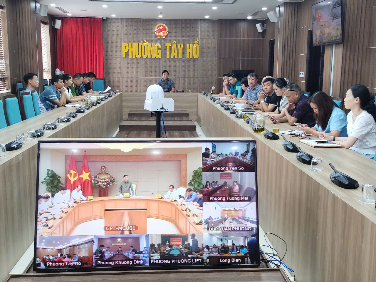 Phường Tây Hồ chủ động triển khai phương án ứng phó thiên tai, tìm kiếm cứu nạn năm 2025 - ảnh 1