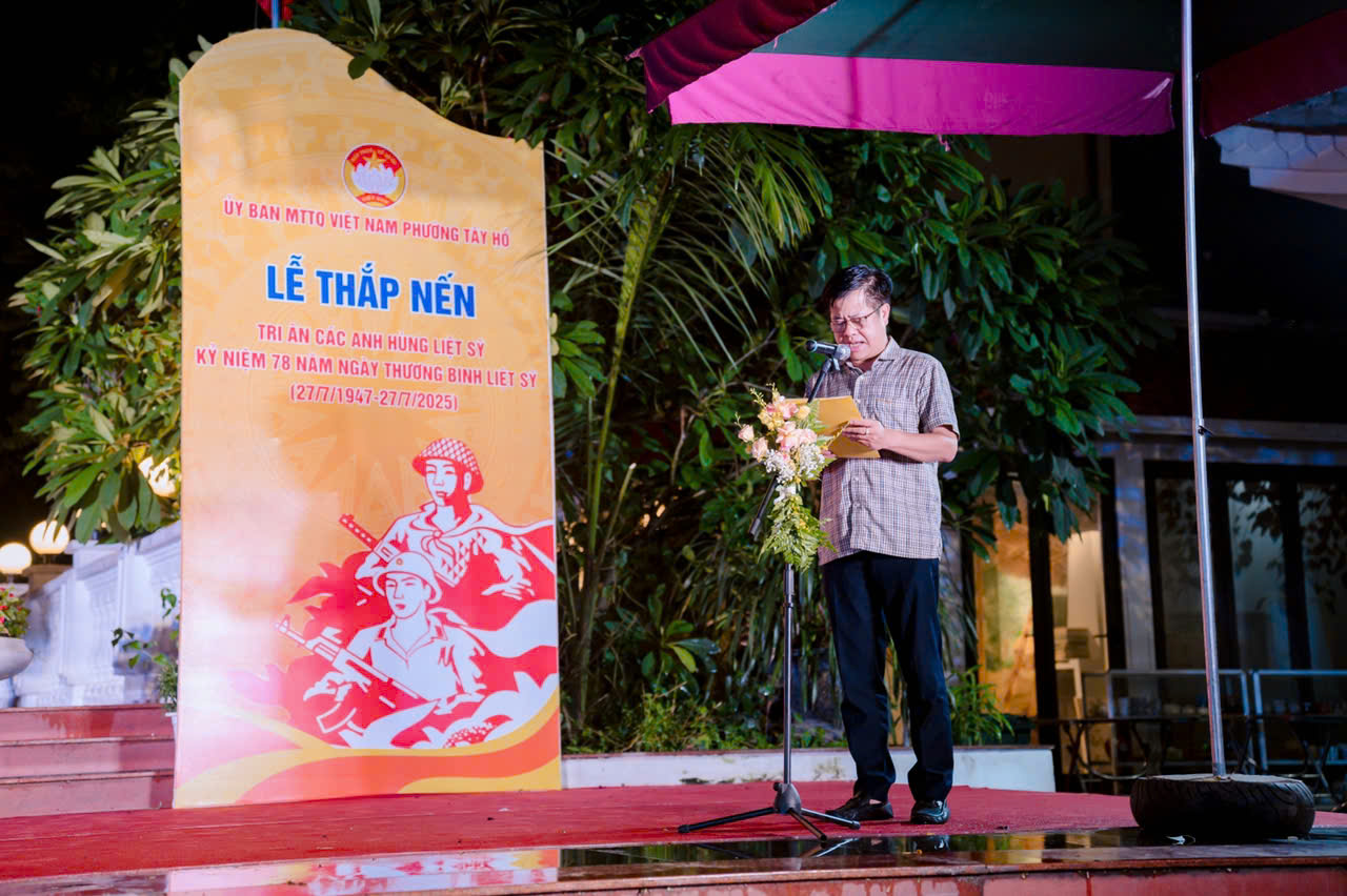 Đêm thắp nến thiêng liêng ở phường Tây Hồ - ảnh 4