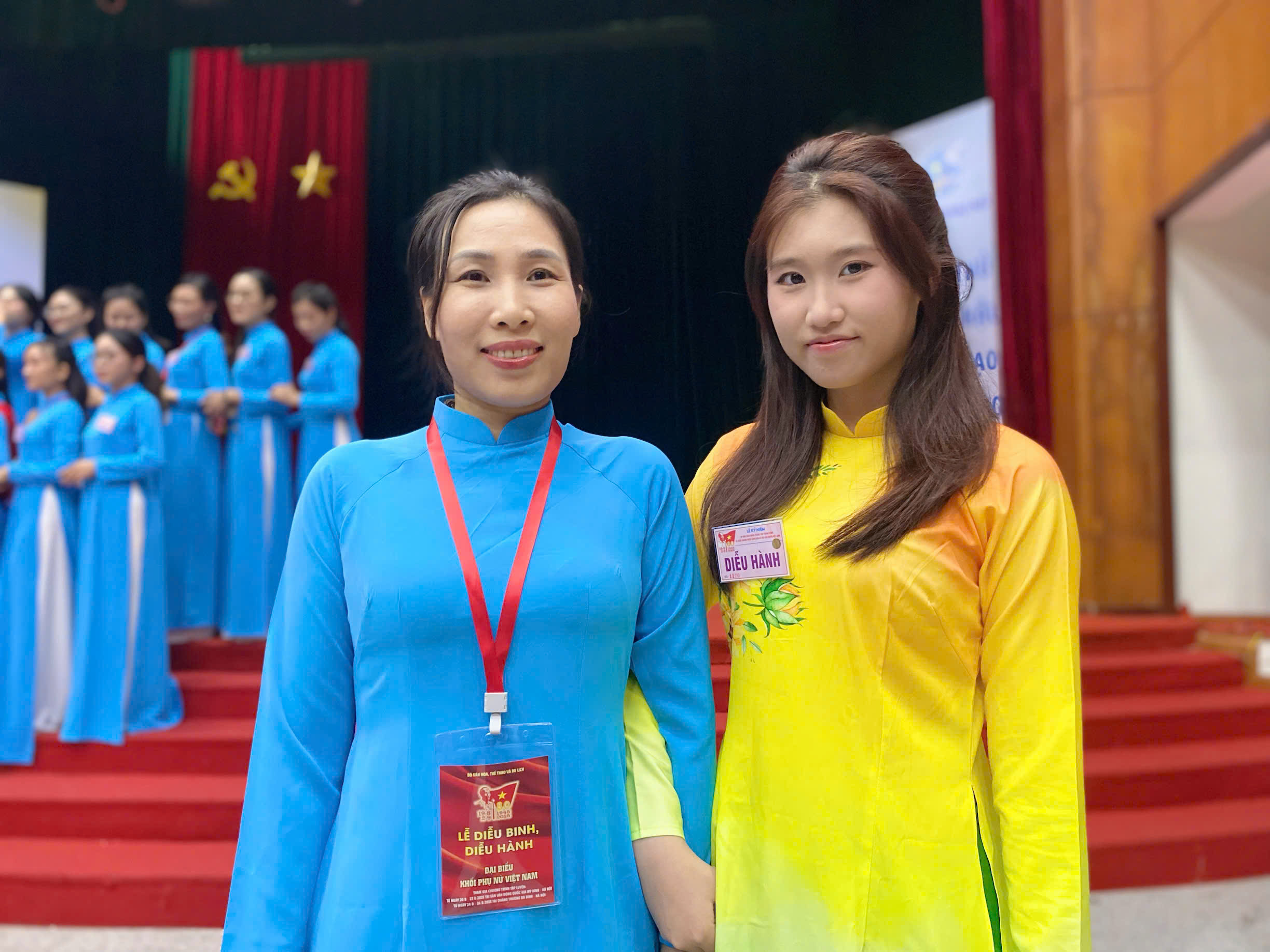 Tự hào hai thế hệ trong một gia đình góp mặt tại lễ diễu hành Quốc khánh 2/9 - ảnh 1
