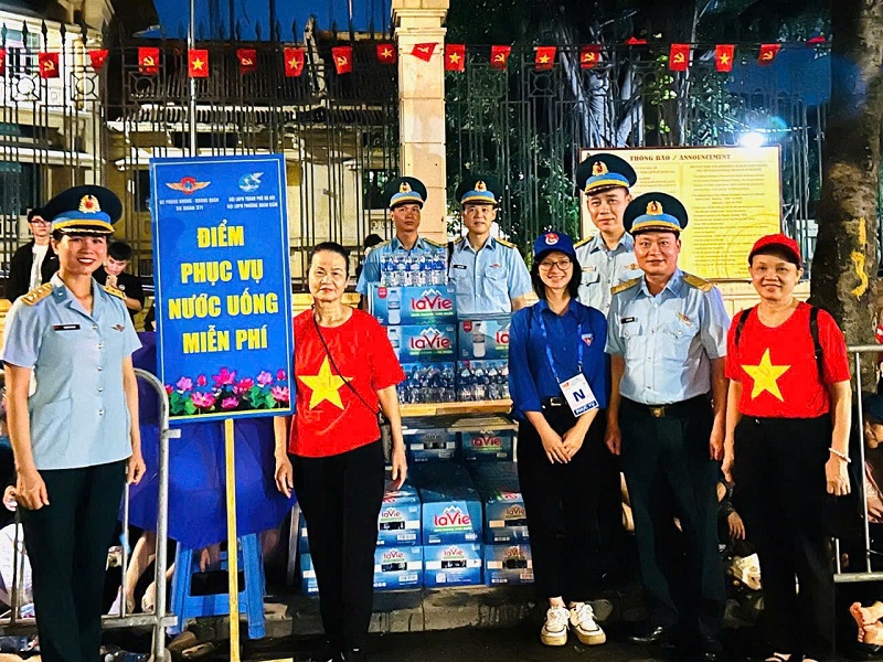 Phụ nữ Thủ đô tích cực tham gia hoạt động tình nguyện phục vụ Đại lễ A80 - ảnh 14
