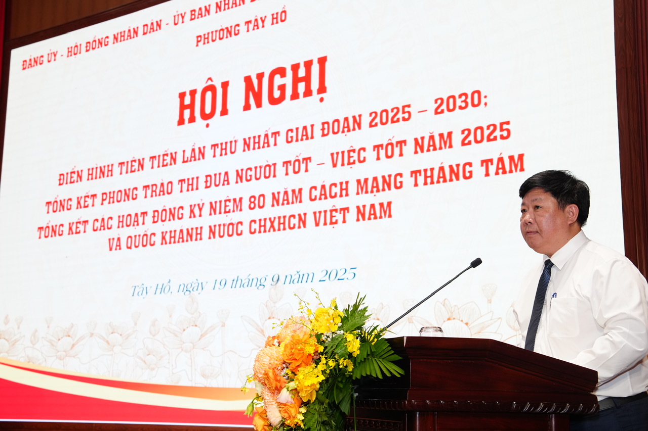 Từ những “người tốt, việc tốt” đến khát vọng dựng xây Tây Hồ văn minh, hiện đại - ảnh 3