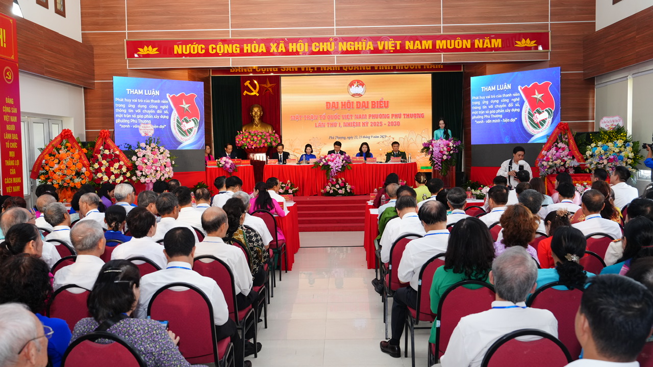 Đại hội Đại biểu MTTQ phường Phú Thượng lần thứ I: Nâng cao năng lực, đón đầu kỷ nguyên chuyển đổi số - ảnh 6