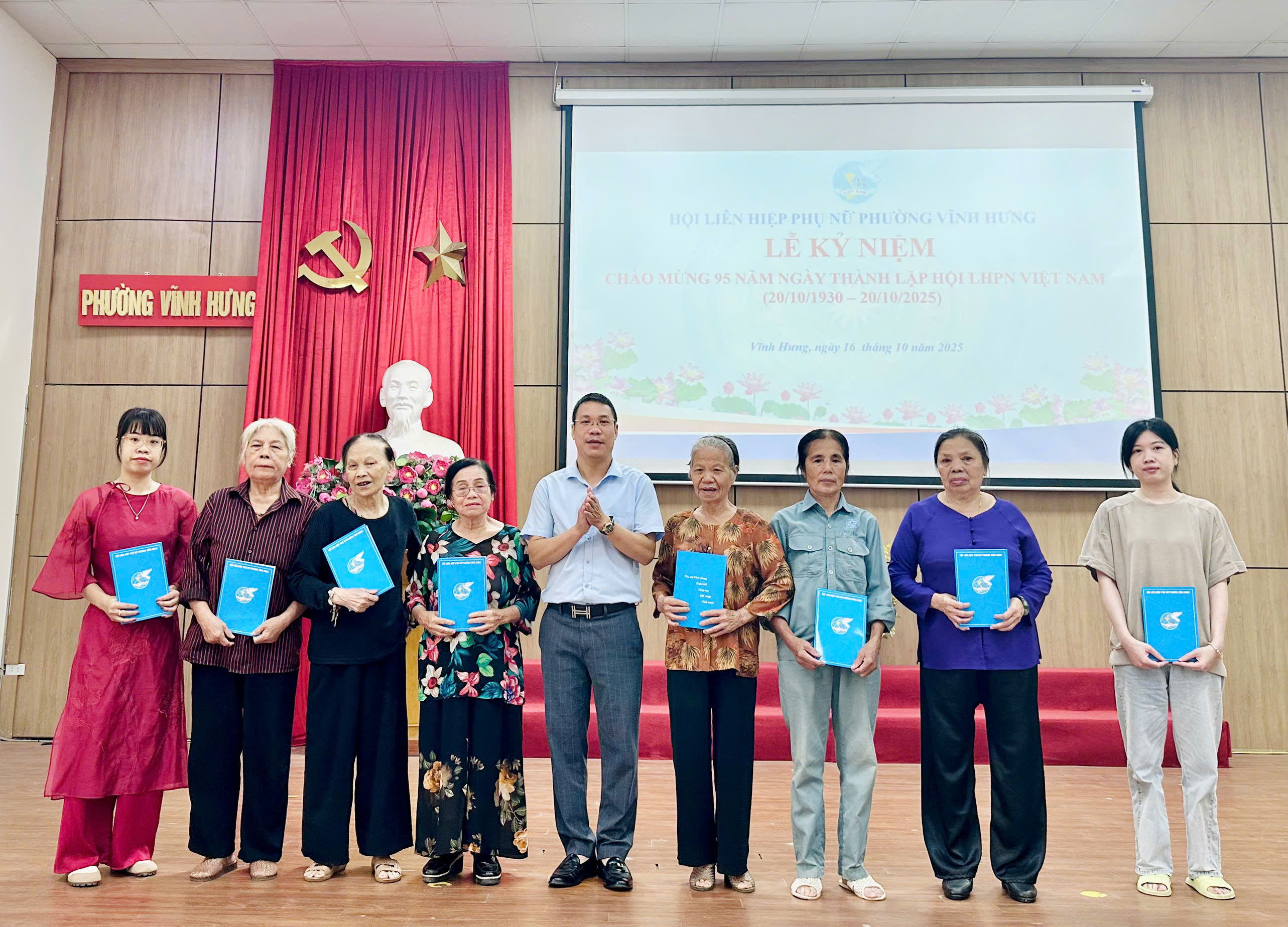 Phụ nữ Vĩnh Hưng kỷ niệm 95 năm truyền thống và phát huy tinh thần đổi mới - ảnh 4