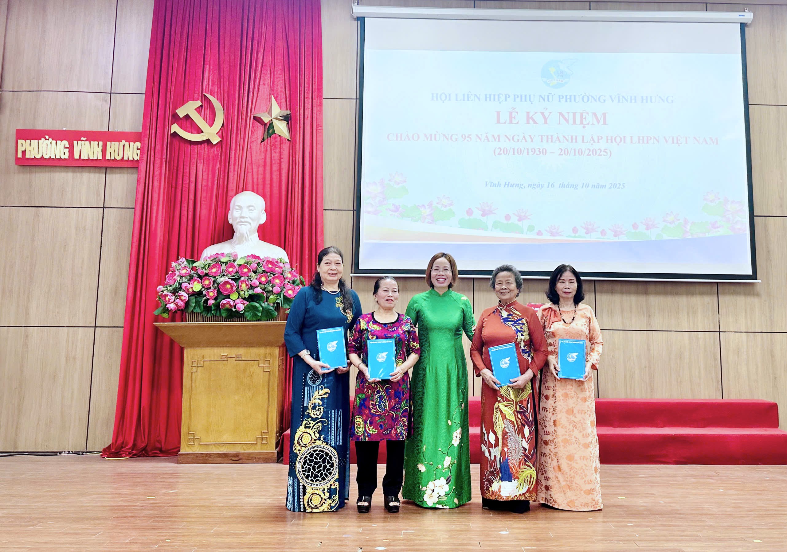 Phụ nữ Vĩnh Hưng kỷ niệm 95 năm truyền thống và phát huy tinh thần đổi mới - ảnh 3
