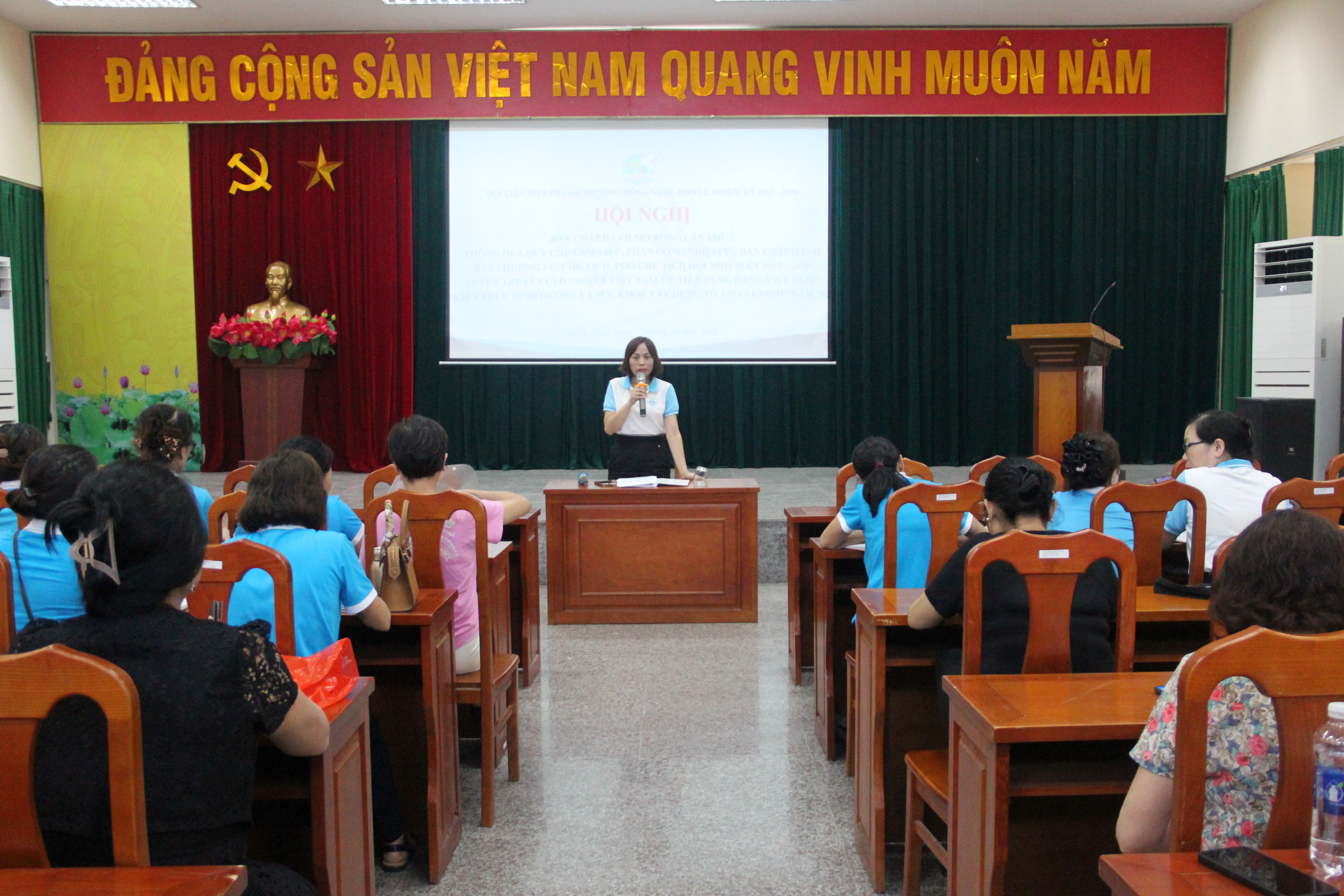 Hội LHPN phường Đông Ngạc khởi động nhiệm kỳ 2025–2030 với nhiều nội dung đổi mới - ảnh 1