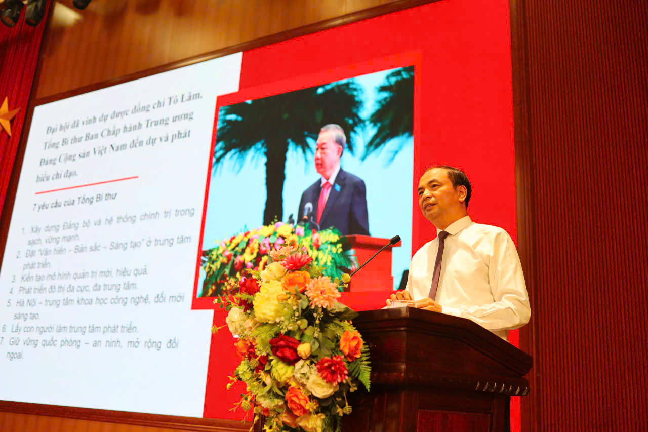 Phường Tây Hồ thông tin nhanh về Đại hội XVIII Đảng bộ thành phố và các chương trình phát triển toàn khóa - ảnh 1