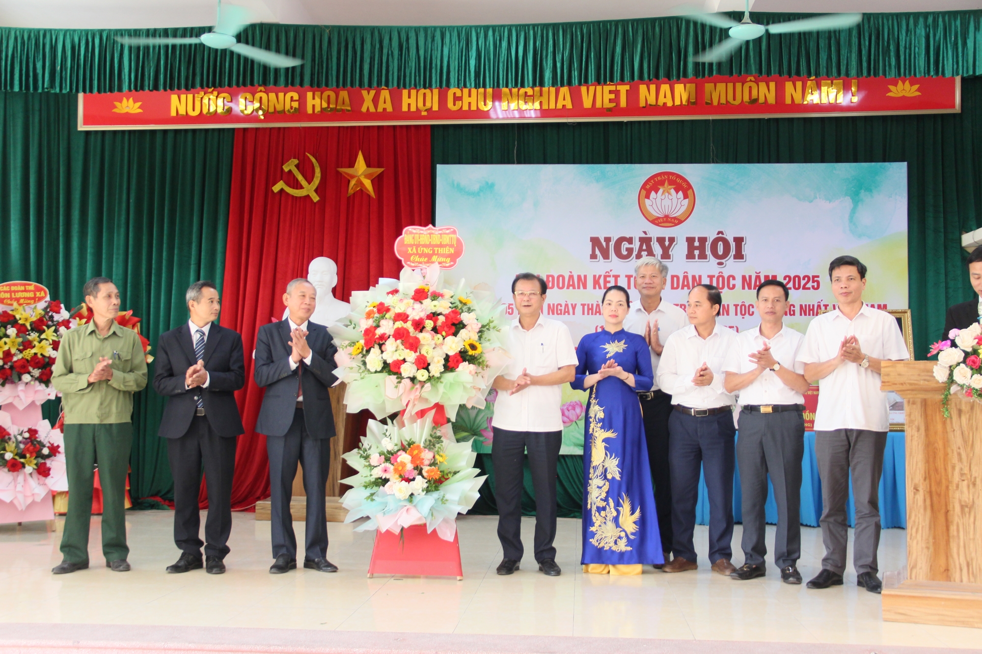 Rộn ràng ngày hội đại đoàn kết toàn dân tộc xã Lương Xá - ảnh 4