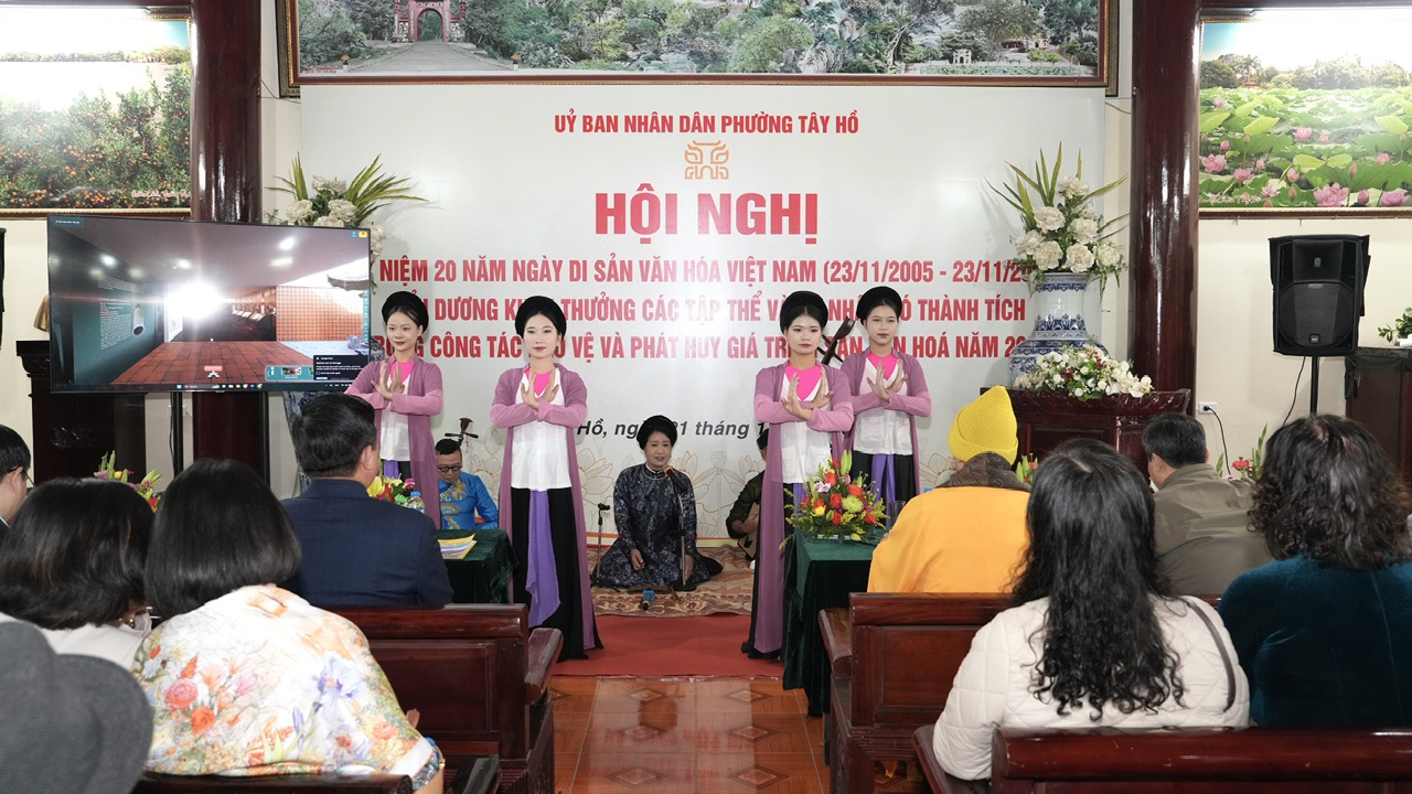 Phường Tây Hồ kỷ niệm 20 năm Ngày Di sản Văn hóa Việt Nam - ảnh 1