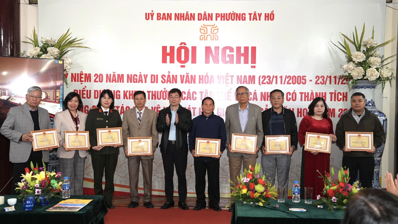 Phường Tây Hồ kỷ niệm 20 năm Ngày Di sản Văn hóa Việt Nam - ảnh 3