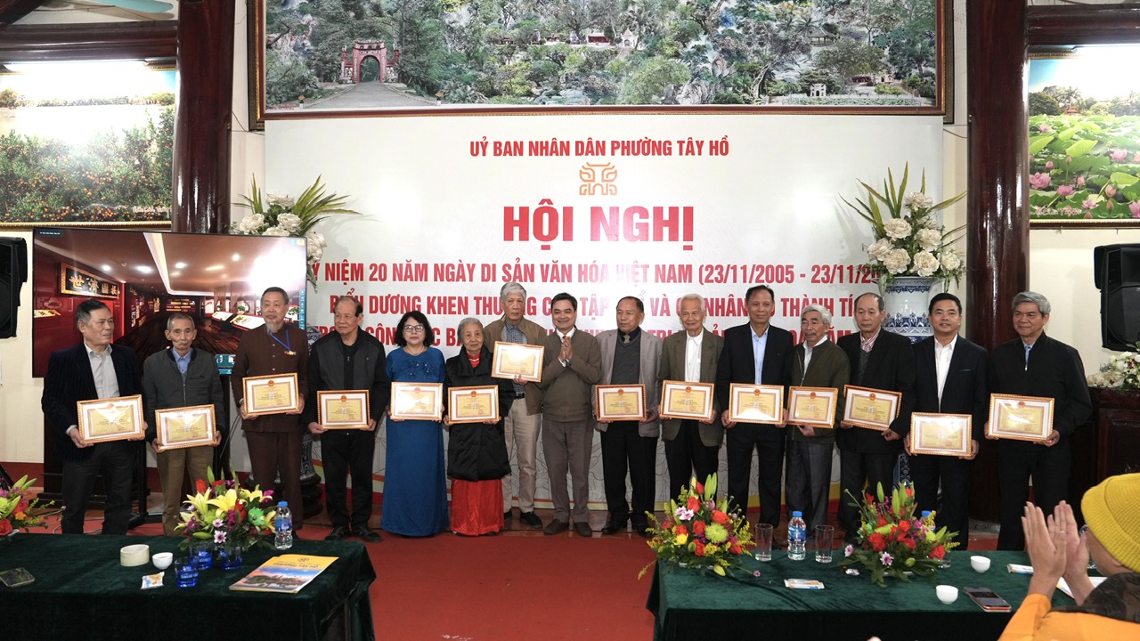 Phường Tây Hồ kỷ niệm 20 năm Ngày Di sản Văn hóa Việt Nam - ảnh 4