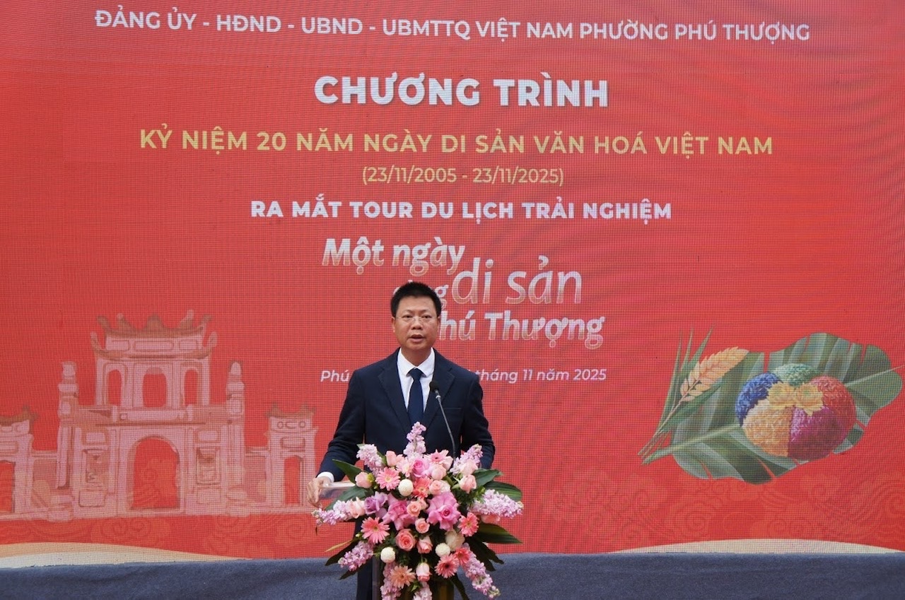 Ra mắt tour du lịch trải nghiệm “Một ngày cùng di sản Phú Thượng” - ảnh 3