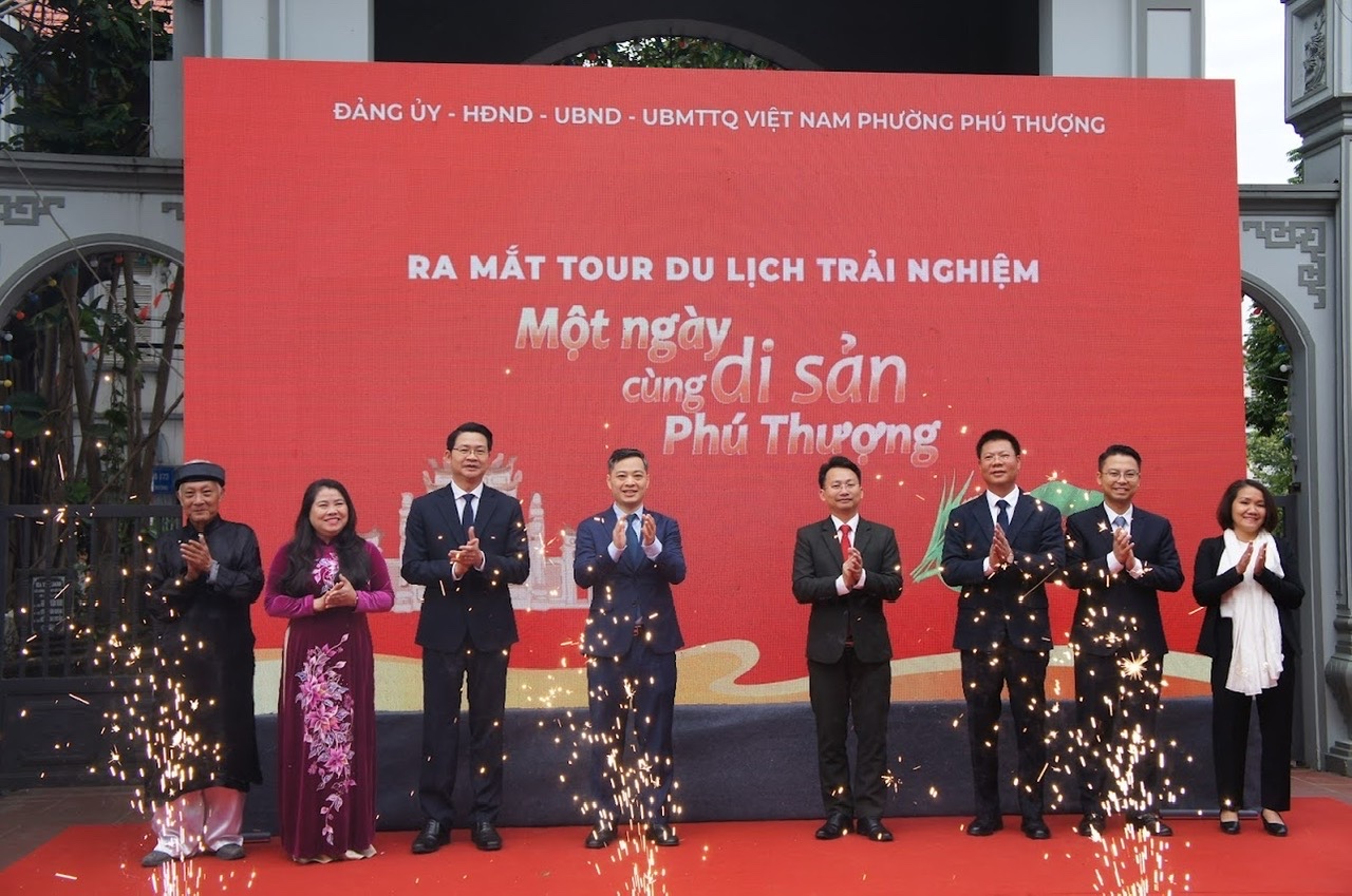 Ra mắt tour du lịch trải nghiệm “Một ngày cùng di sản Phú Thượng” - ảnh 2