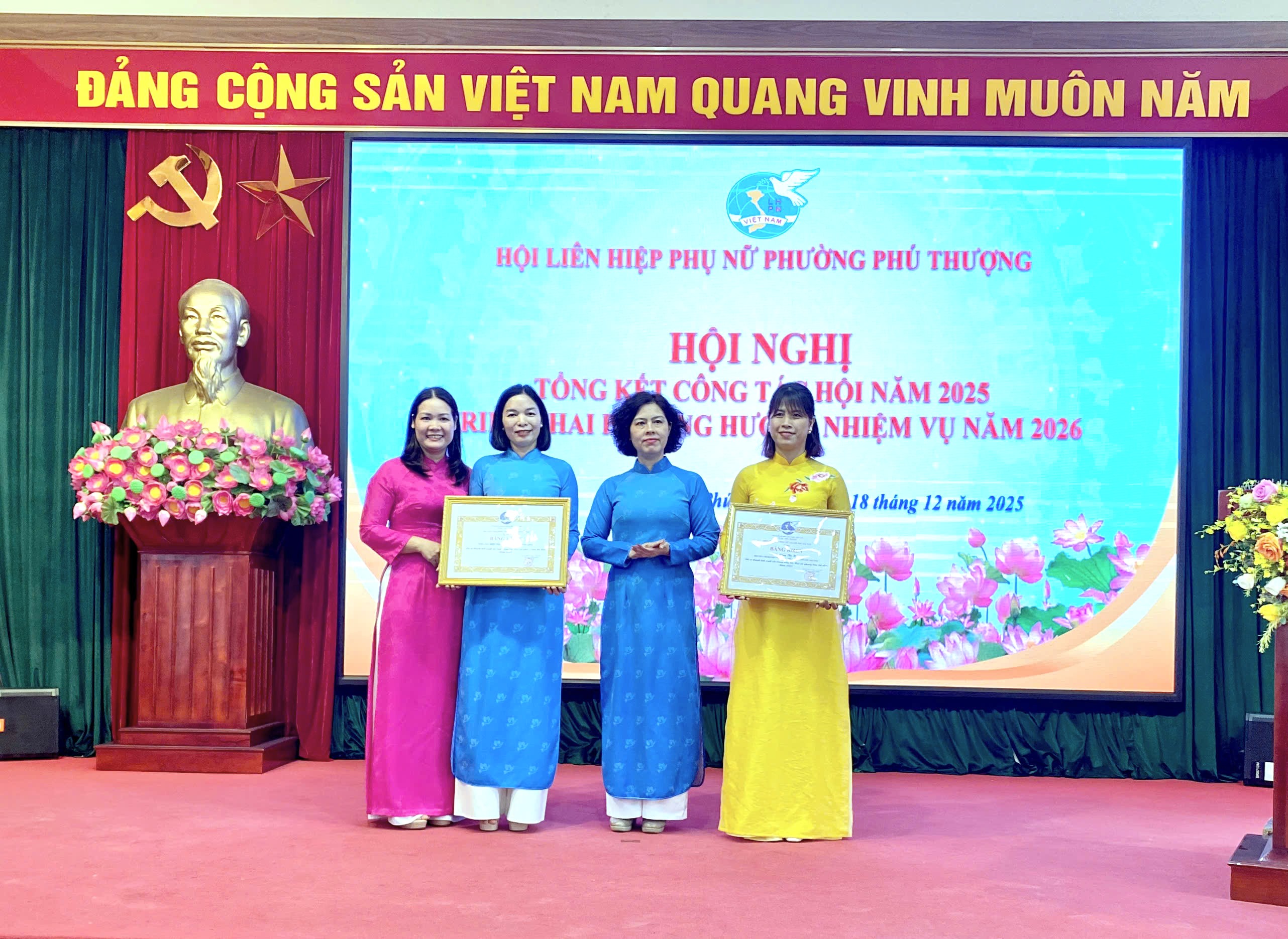 Hoàn thành 13/13 chỉ tiêu, Hội LHPN phường Phú Thượng tạo dấu ấn năm 2025 - ảnh 3