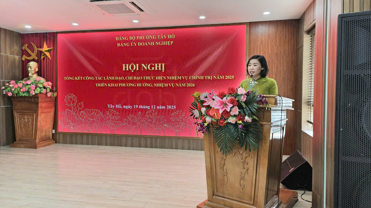 Đảng ủy Doanh nghiệp phường Tây Hồ: “Số hóa” hoạt động Đảng để đồng hành cùng doanh nghiệp - ảnh 2