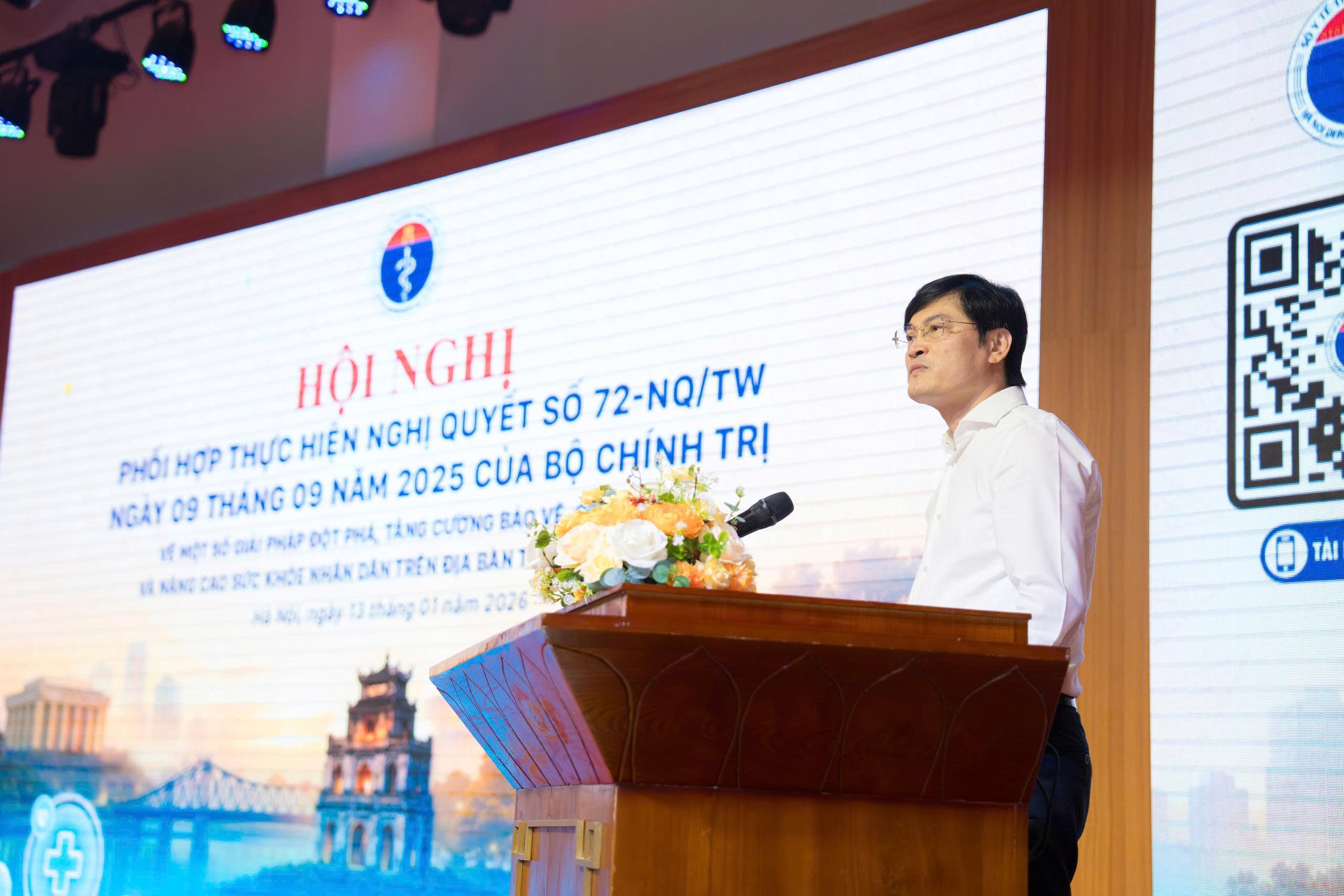 Hà Nội phối hợp triển khai Nghị quyết 72-NQ/TƯ, tạo đột phá trong bảo vệ và nâng cao sức khỏe nhân dân - ảnh 1
