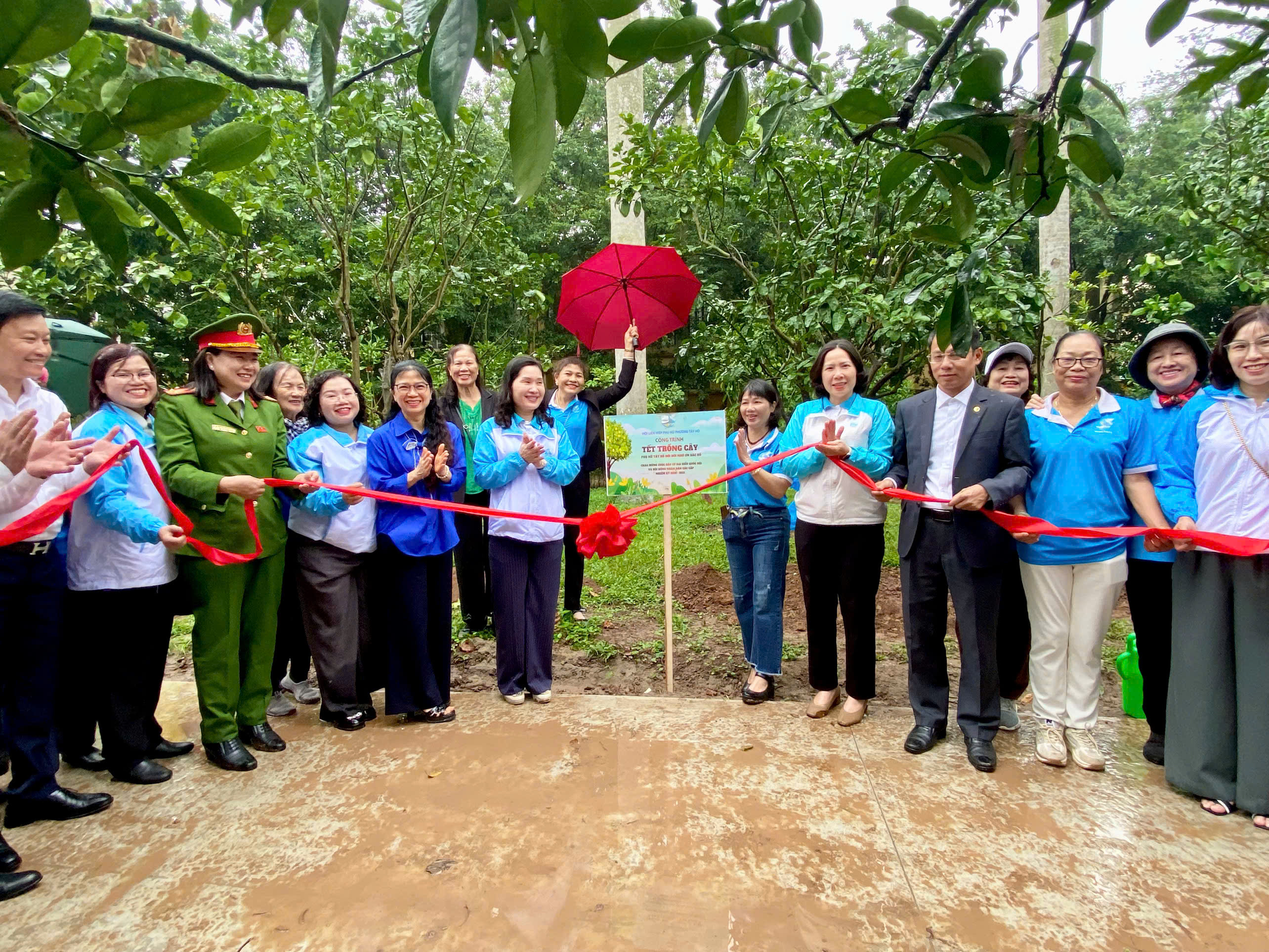 Tây Hồ triển khai công trình Tết trồng cây tại Khu Di tích Phủ Chủ tịch - ảnh 3
