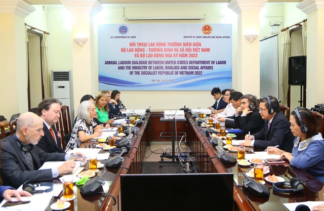 Đối thoại lao động Việt Nam - Hòa Kỳ lần thứ 16 - ảnh 1