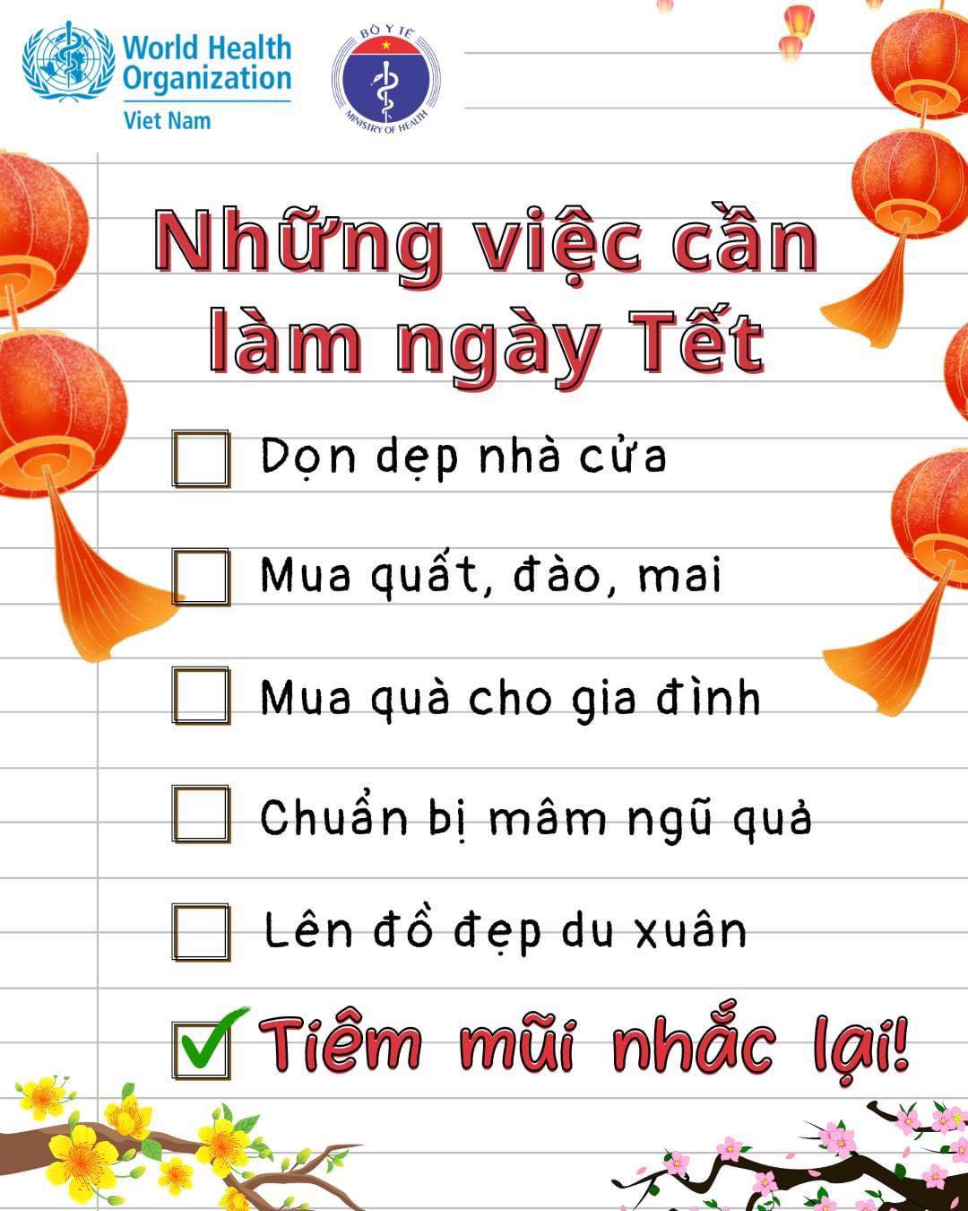 Bộ Y tế khuyến cáo người dân đeo khẩu trang khi đi mua sắm Tết - ảnh 2
