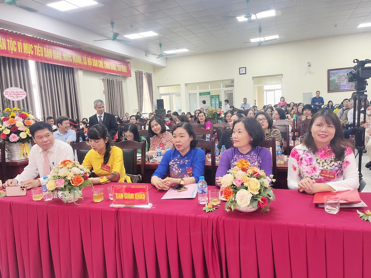 MTTQ huyện Thanh Trì tổ chức Hội thi sơ khảo “Trưởng ban công tác Mặt trận giỏi” năm 2023 - ảnh 1