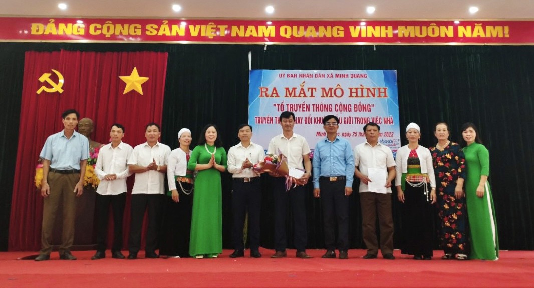 Xã Minh Quang, huyện Ba Vì: Ra mắt mô hình “Tổ truyền thông cộng đồng” - ảnh 1