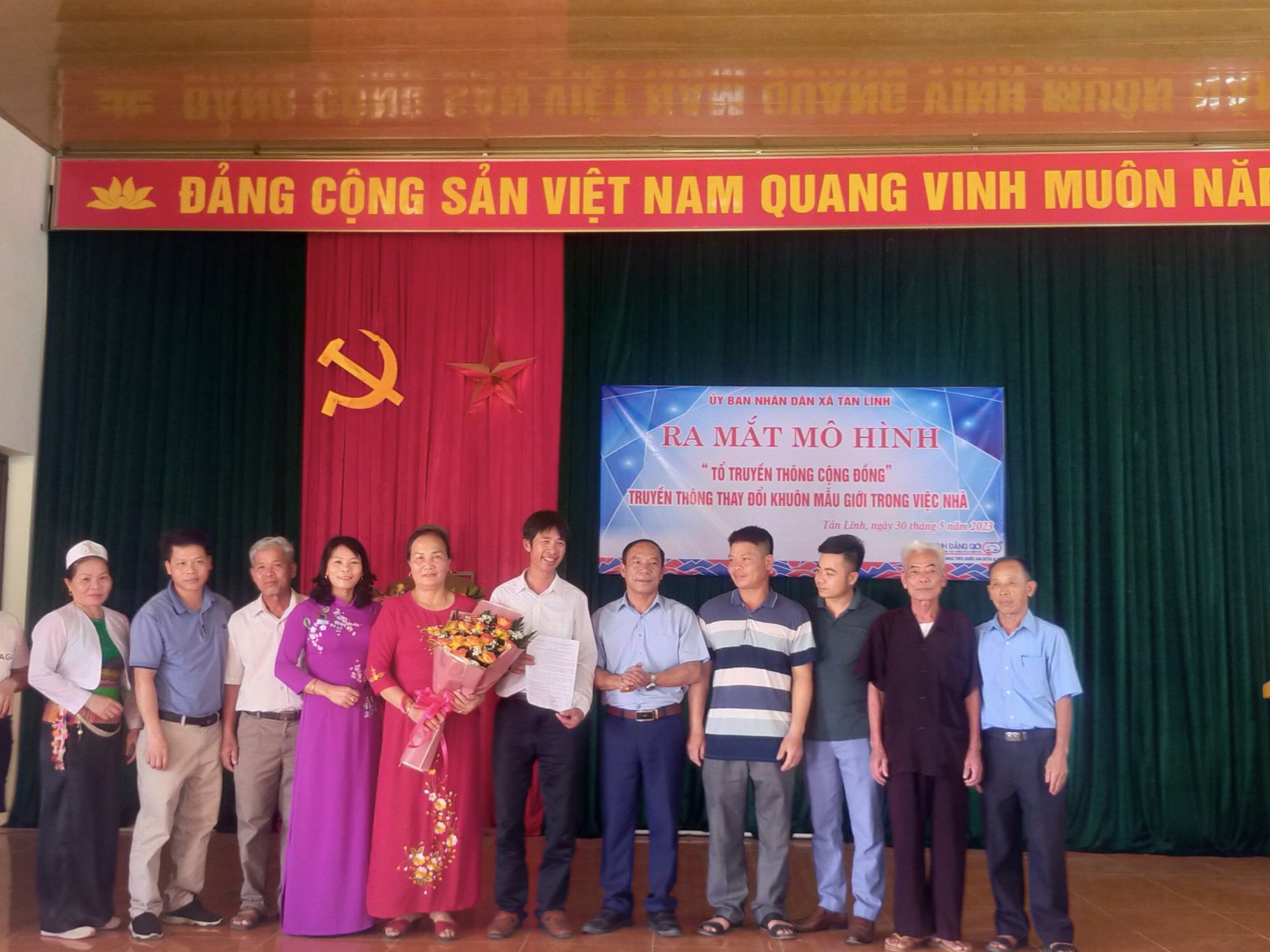 Tổ truyền thông cộng đồng được thành lập tại xã miền núi của huyện Ba Vì - ảnh 1