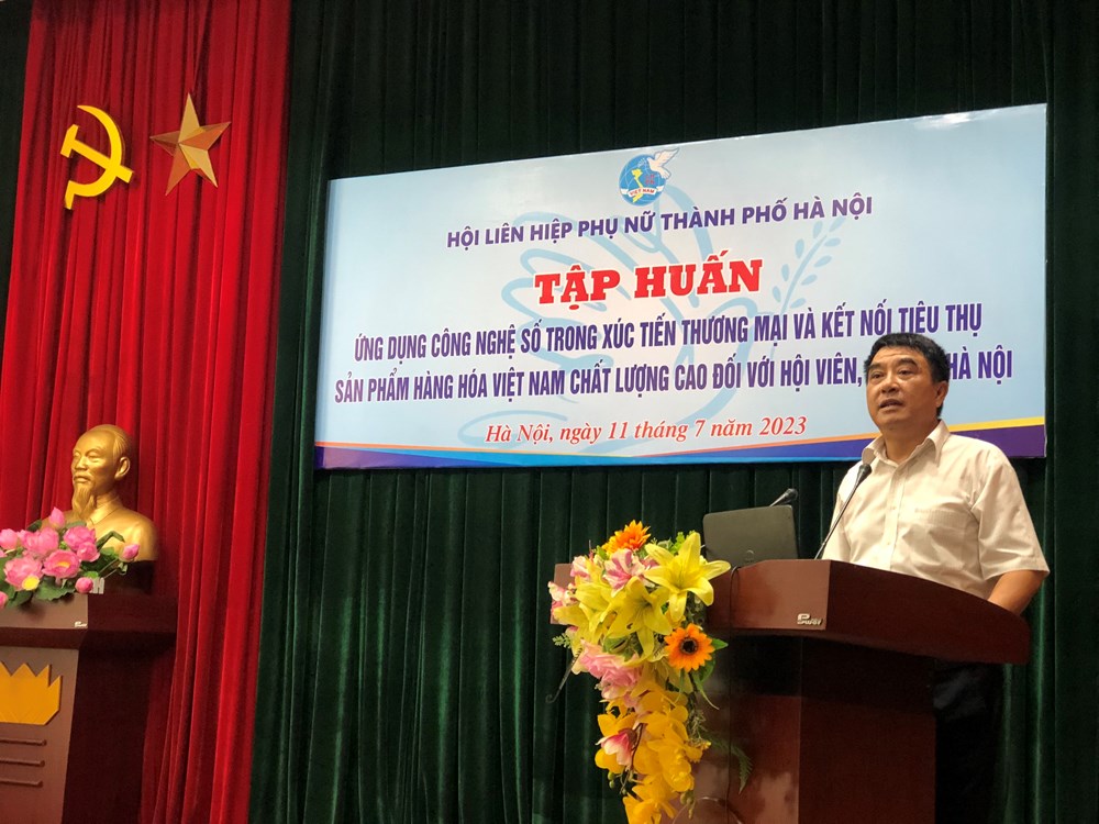 Đẩy mạnh tập huấn chuyển đổi số cho phụ nữ - ảnh 1