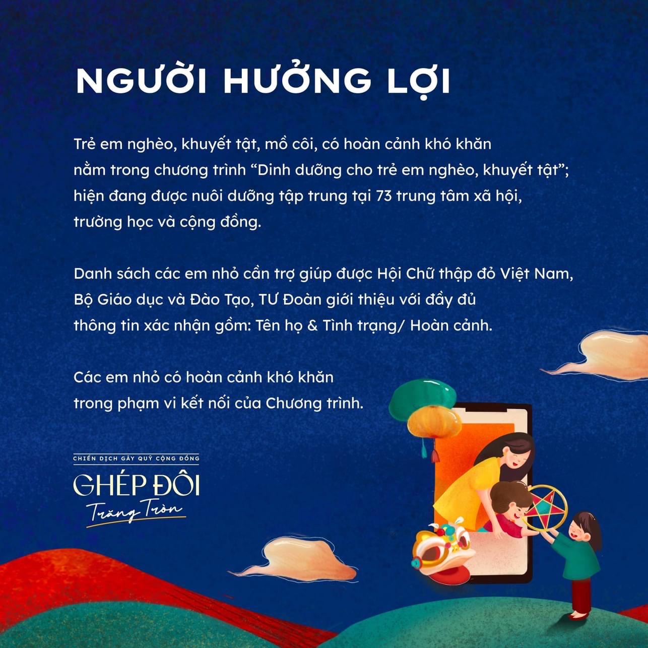Gây quỹ cộng đồng “Ghép đôi trăng tròn” dịp Trung thu 2023 cho trẻ em nghèo - ảnh 2