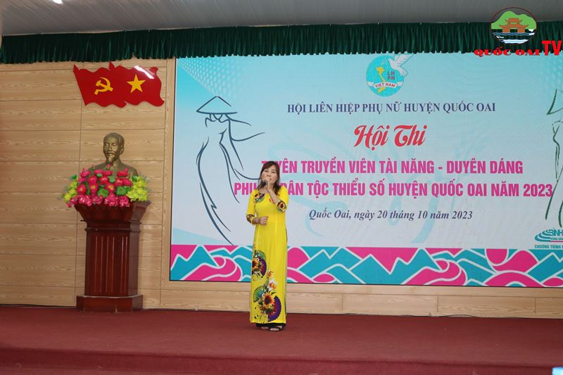11 thí sinh tham dự hội thi “Tuyên truyền viên Tài năng, Duyên dáng” phụ nữ dân tộc thiểu số - ảnh 12