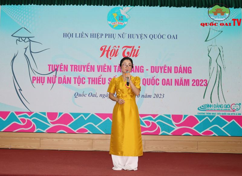 11 thí sinh tham dự hội thi “Tuyên truyền viên Tài năng, Duyên dáng” phụ nữ dân tộc thiểu số - ảnh 13
