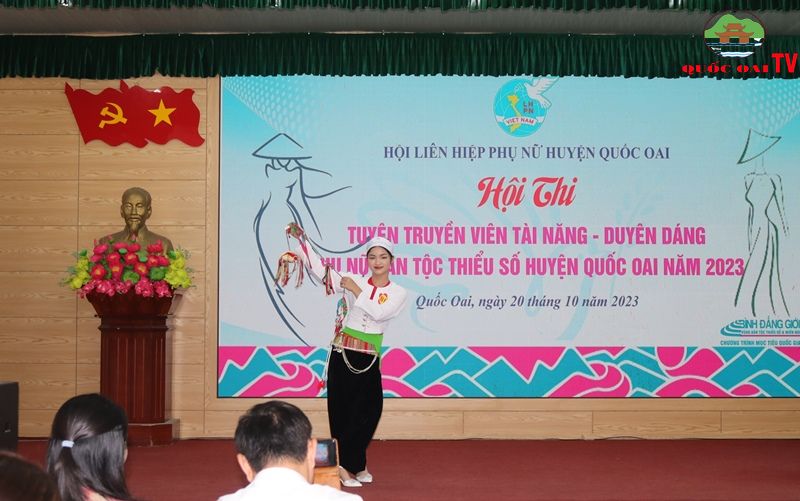 11 thí sinh tham dự hội thi “Tuyên truyền viên Tài năng, Duyên dáng” phụ nữ dân tộc thiểu số - ảnh 6