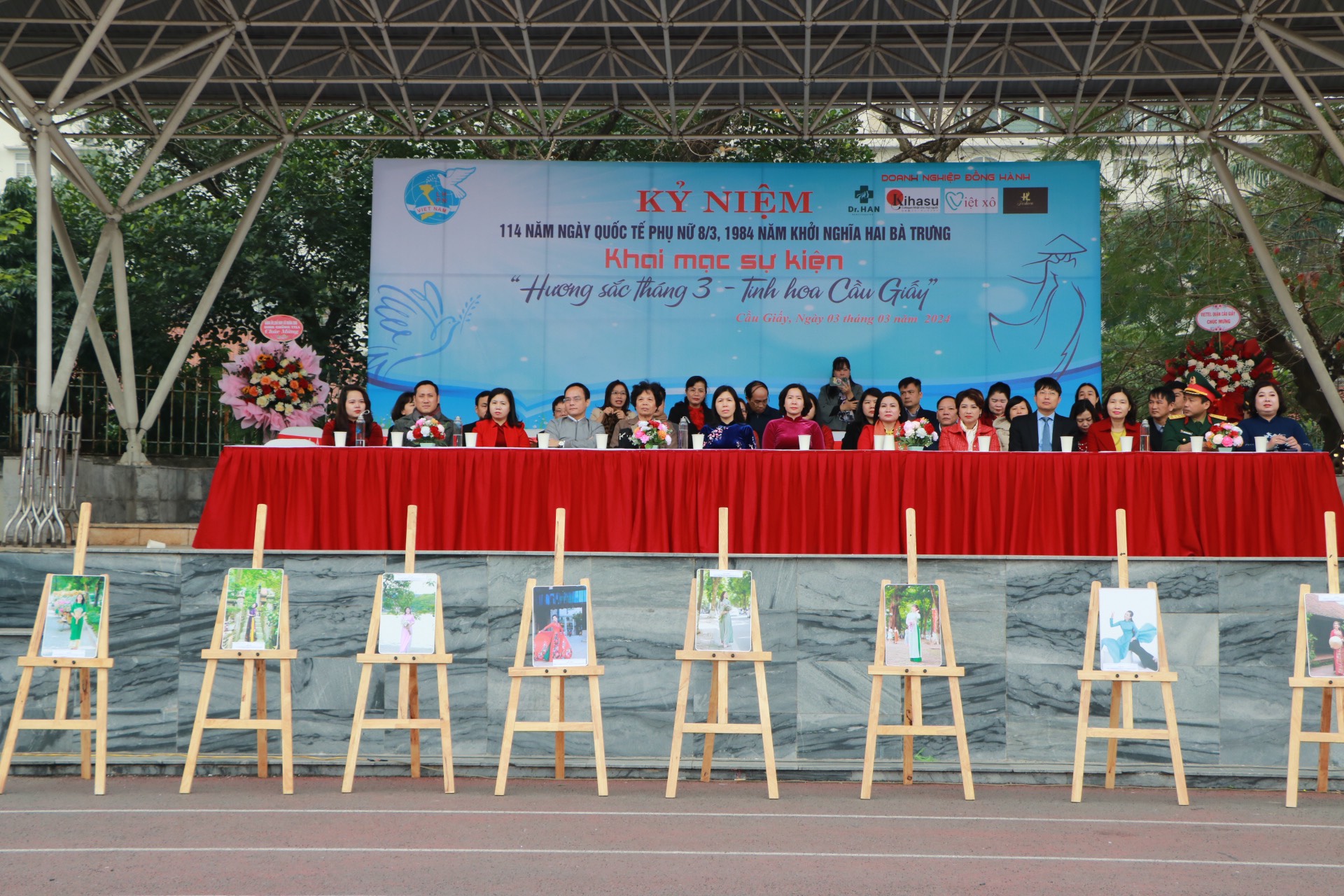 Khai mạc sự kiện “Hương sắc tháng 3 - Tinh hoa Cầu Giấy” năm 2024 - ảnh 1