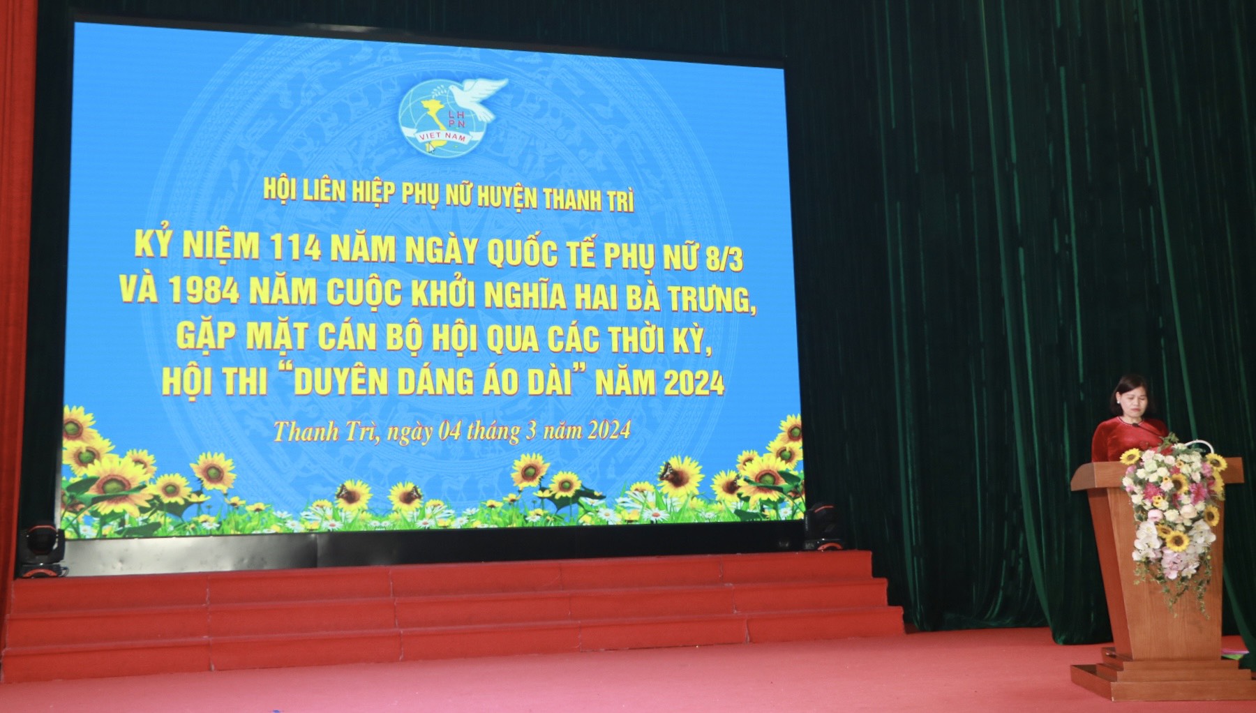 Sôi nổi các hoạt động kỷ niệm ngày Quốc tế phụ nữ 8/3 của phụ nữ Thanh Trì - ảnh 1