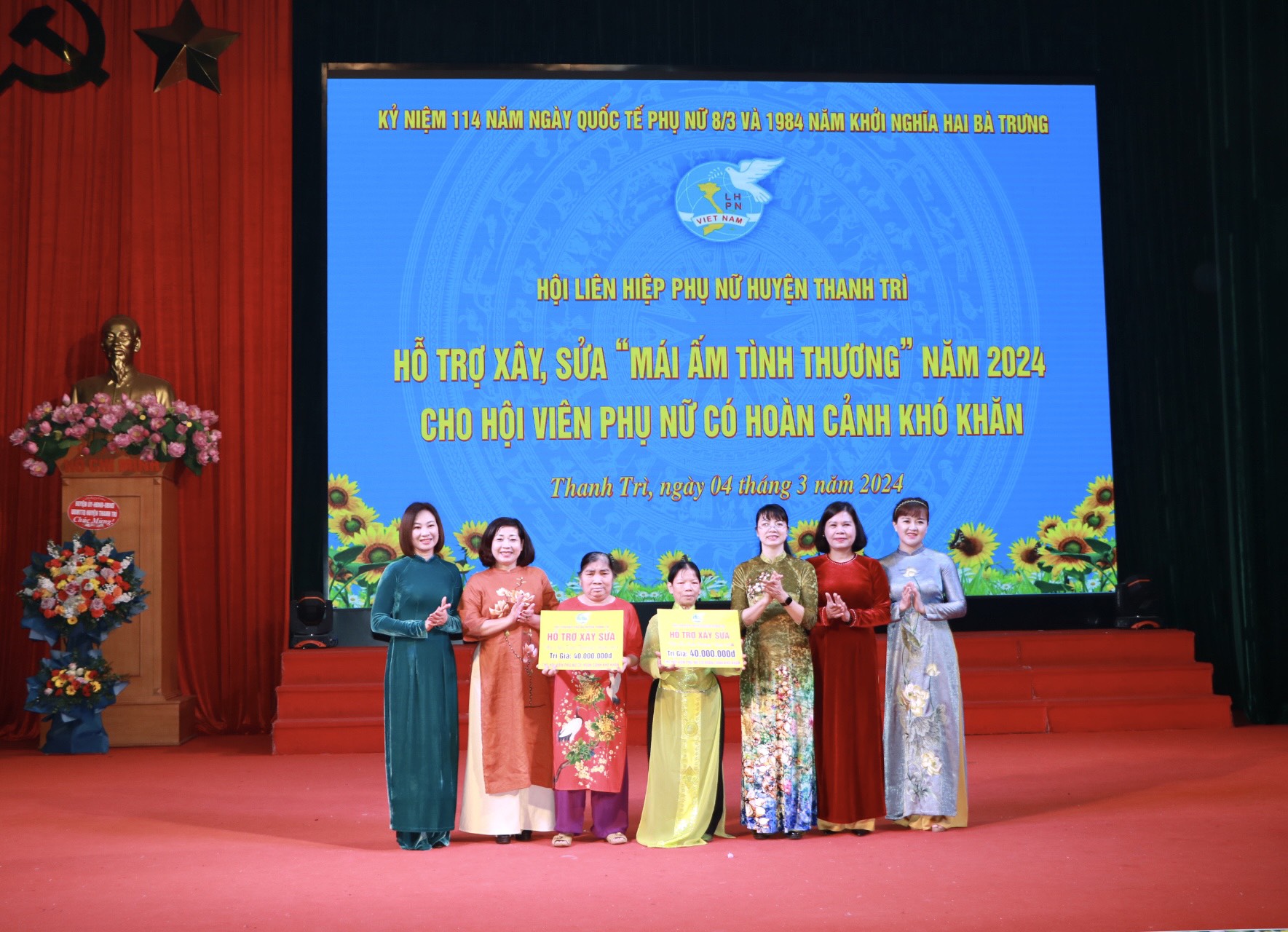 Sôi nổi các hoạt động kỷ niệm ngày Quốc tế phụ nữ 8/3 của phụ nữ Thanh Trì - ảnh 2