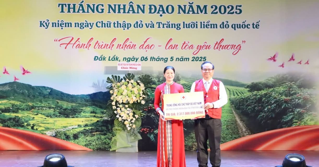 Đắk Lắk: Lan toả yêu thương trong Tháng Nhân đạo 2025 - ảnh 1