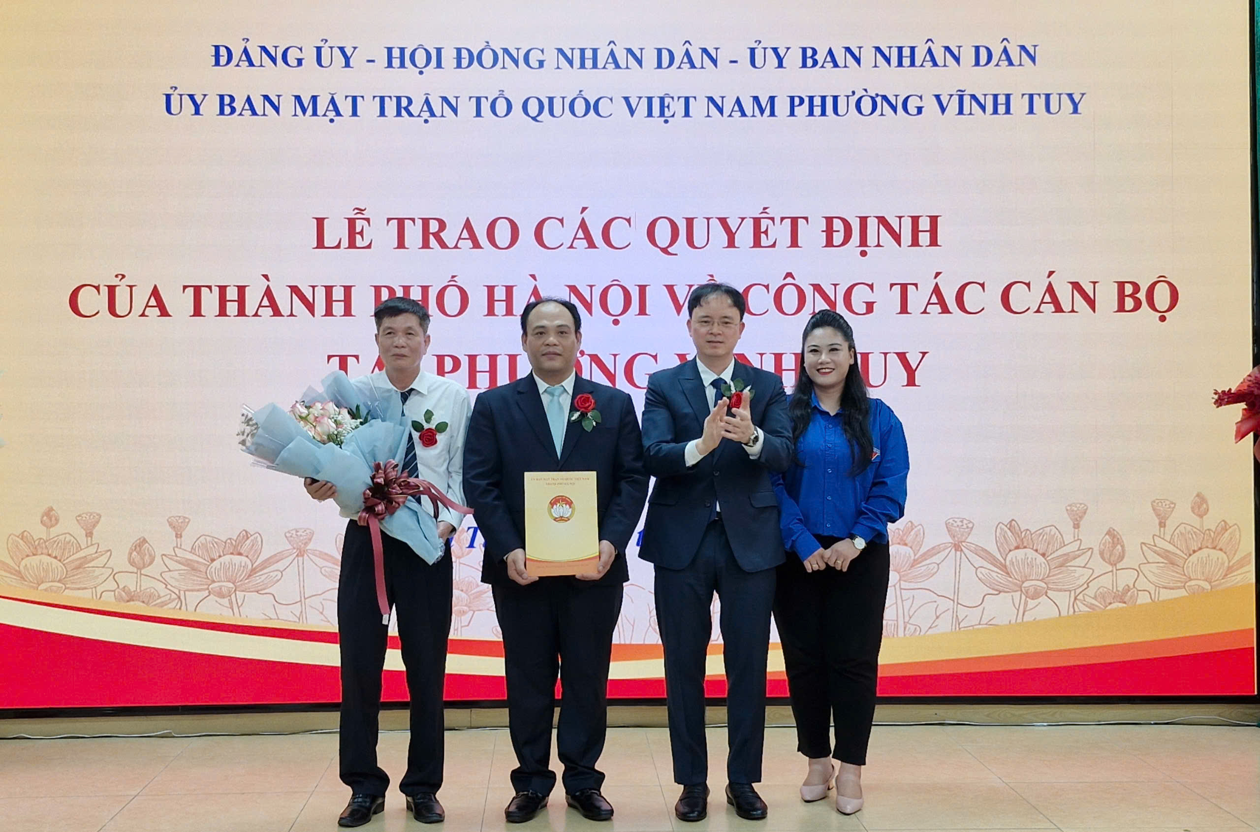 Đồng chí Nguyễn Quang Trung là Bí thư Đảng ủy, Chủ tịch HĐND phường Vĩnh Tuy - ảnh 4