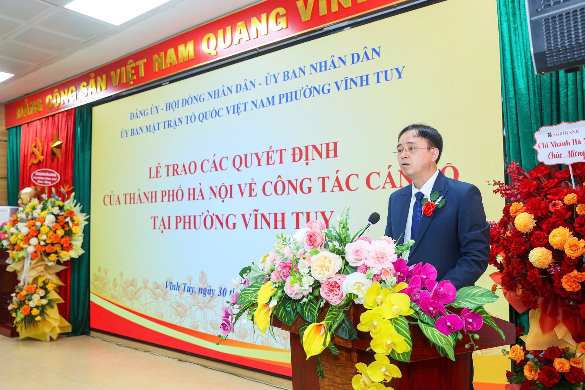 Đồng chí Nguyễn Quang Trung là Bí thư Đảng ủy, Chủ tịch HĐND phường Vĩnh Tuy - ảnh 6