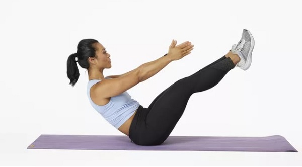 Các bài tập bụng đơn giản tại nhà giúp nhanh săn chắc vòng 2 - ảnh 1