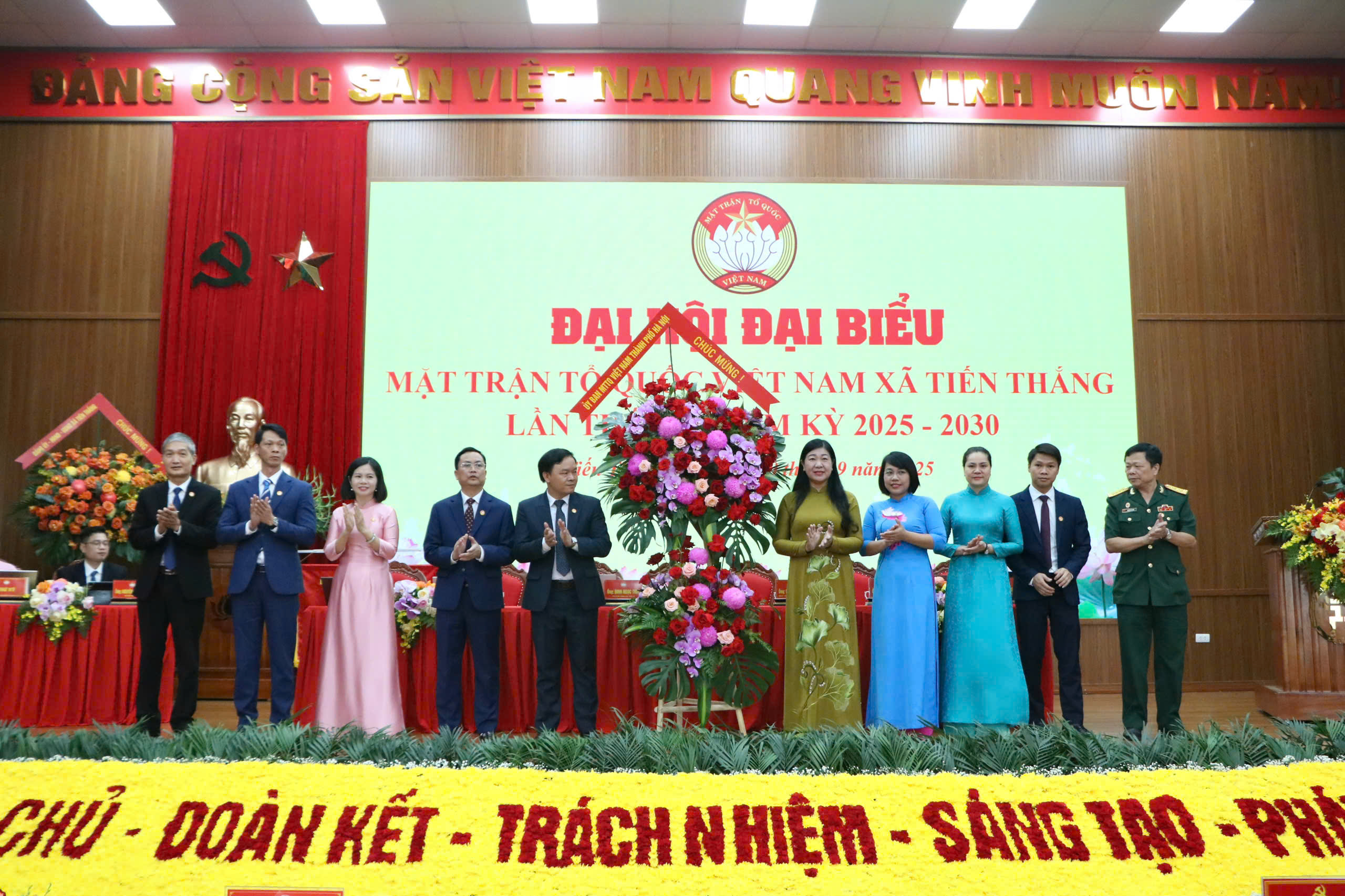 MTTQ xã Tiến Thắng: Tiếp tục là nòng cốt phát huy sức mạnh khối đại đoàn kết toàn dân tộc - ảnh 3