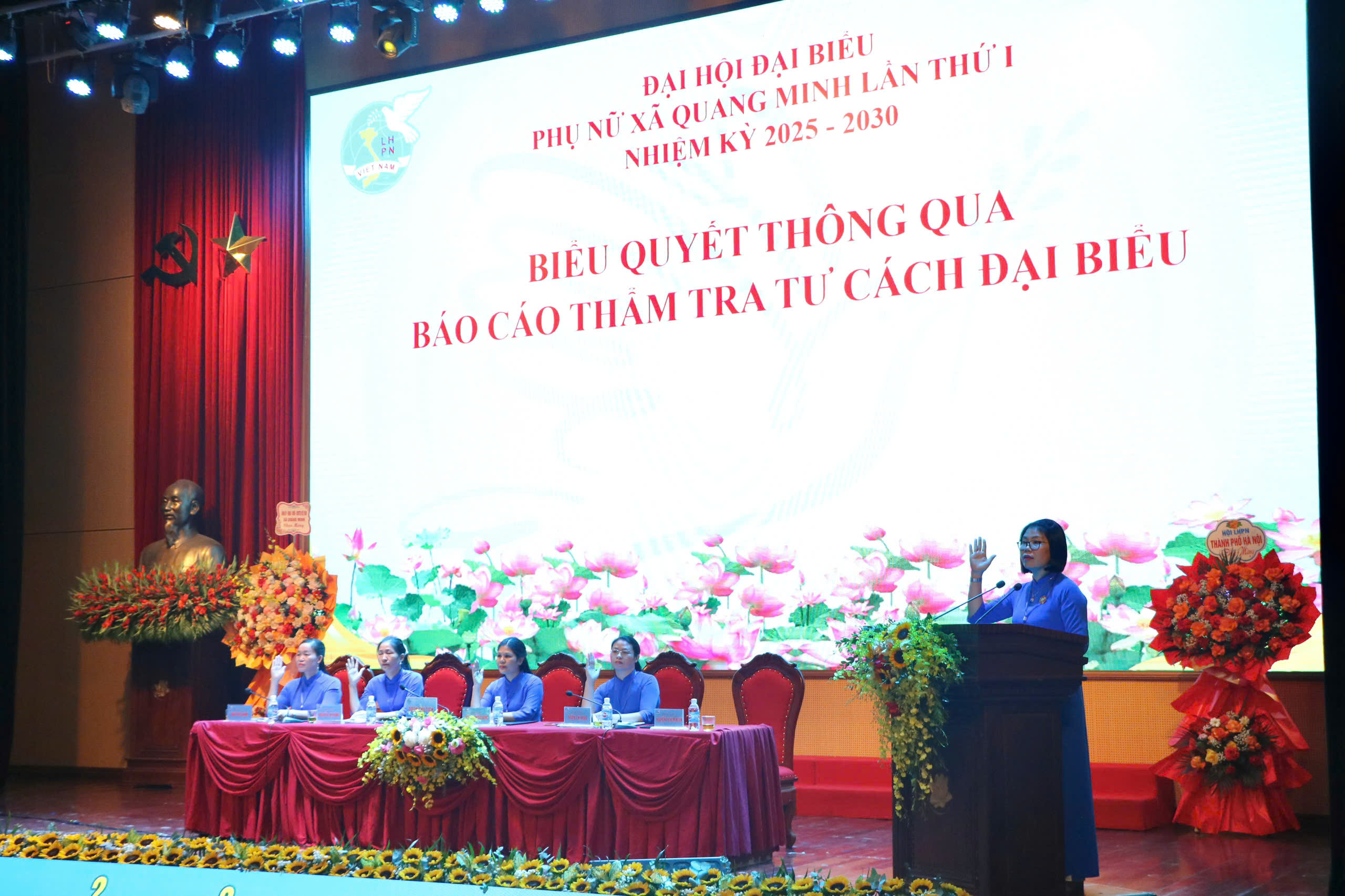 Phát huy truyền thống, bản lĩnh, khát vọng vươn lên của phụ nữ Quang Minh trong kỷ nguyên mới - ảnh 8